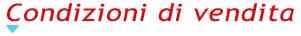 Condizioni di vendita